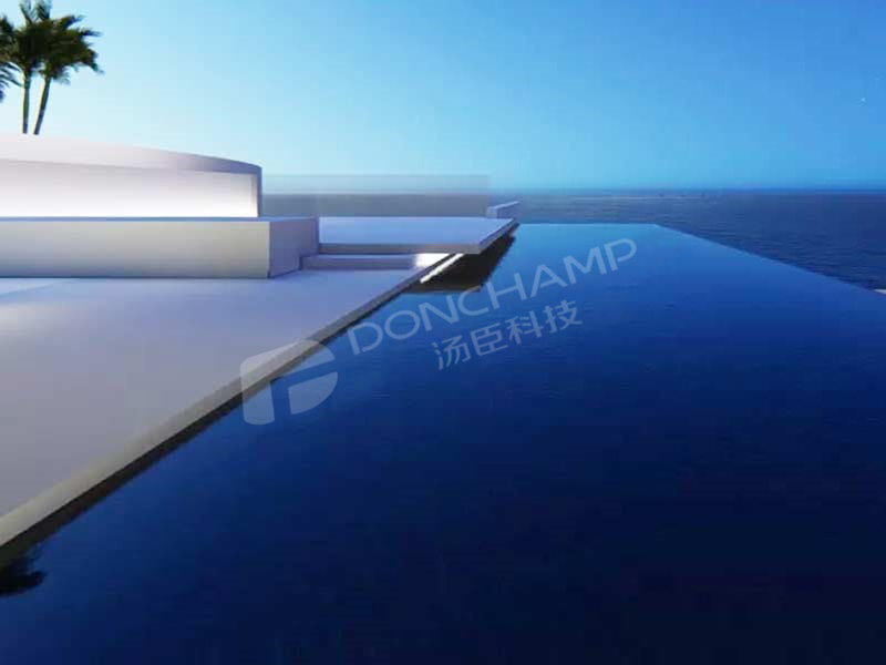 天琴湾别墅泳池